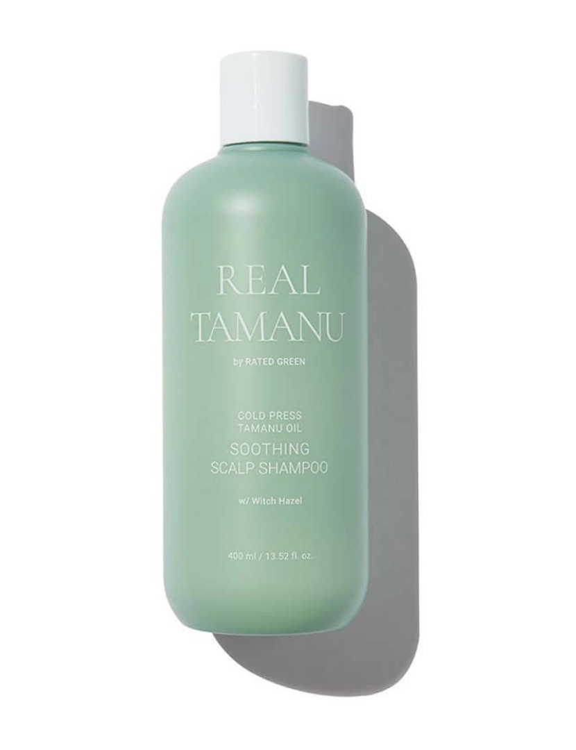 Rated Green - Real Tamanu Cold Press Tamanu Oil Soothing Scalp Shampoo 400 Ml
