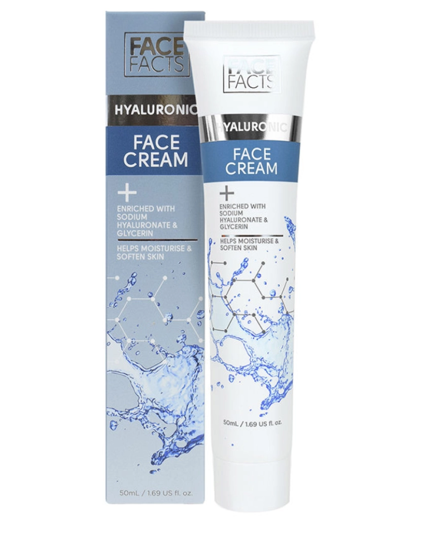 Face Facts  - Hyaluronic Creme De Rosto Face Facts  50 ml