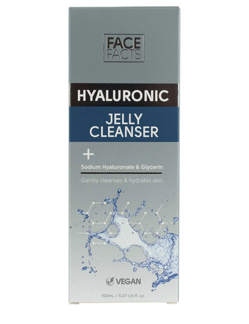 Face Facts  - Gel De Limpeza Hyaluronic Face Facts  150 ml