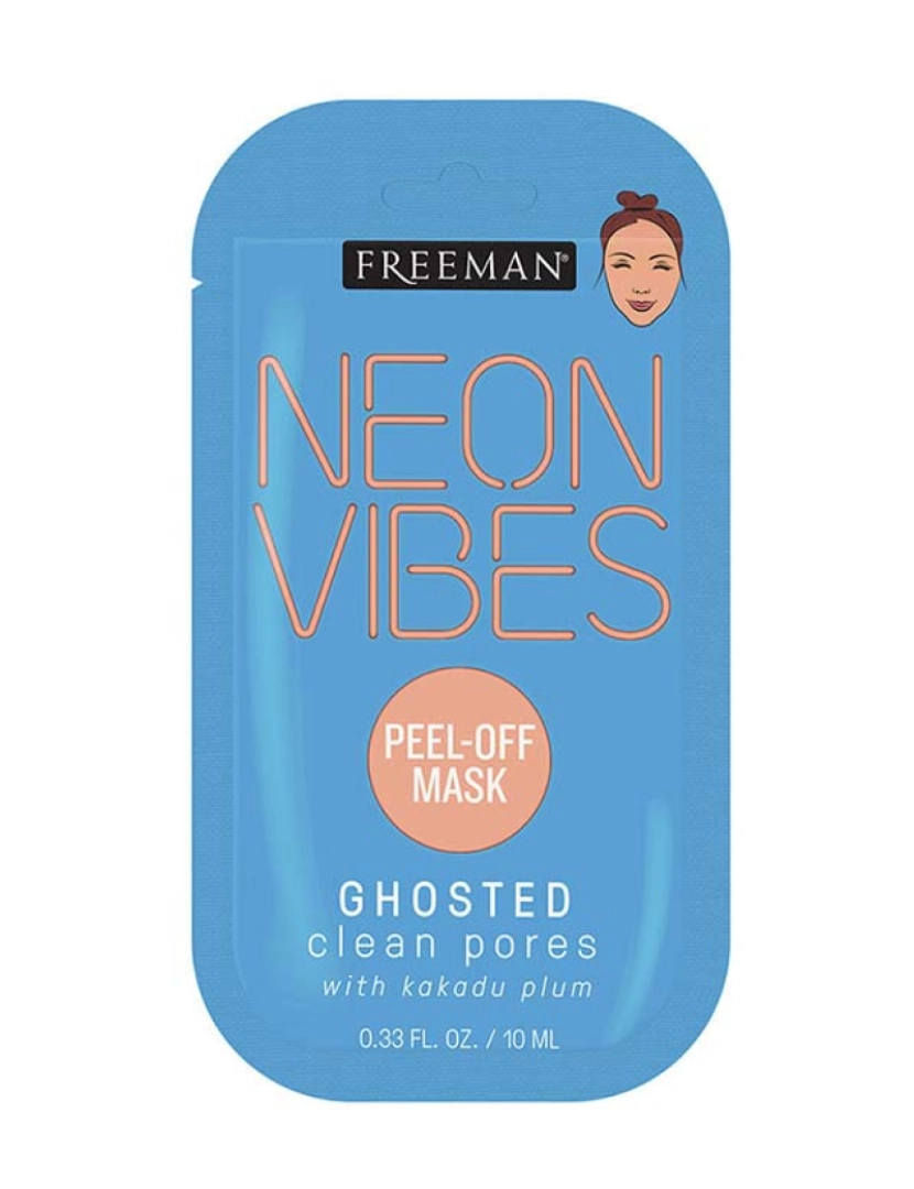 Freeman - Neon Vibes Peel-Off Máscara Ghosted 10 Ml