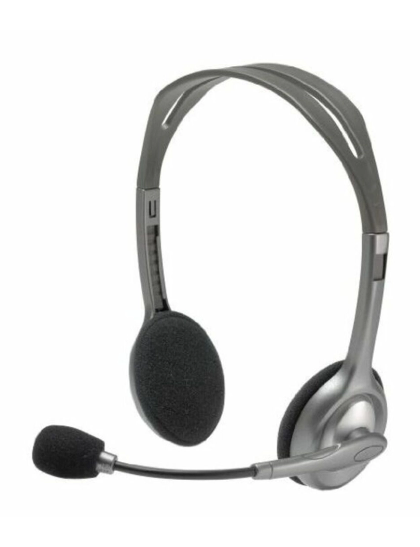 Logitech - Auriculares com microfone H110 2 x Jack 1,4 m