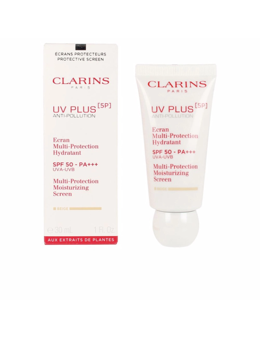 Clarins - Uv Plus Anti Poluição Spf50 #Bege 30 Ml