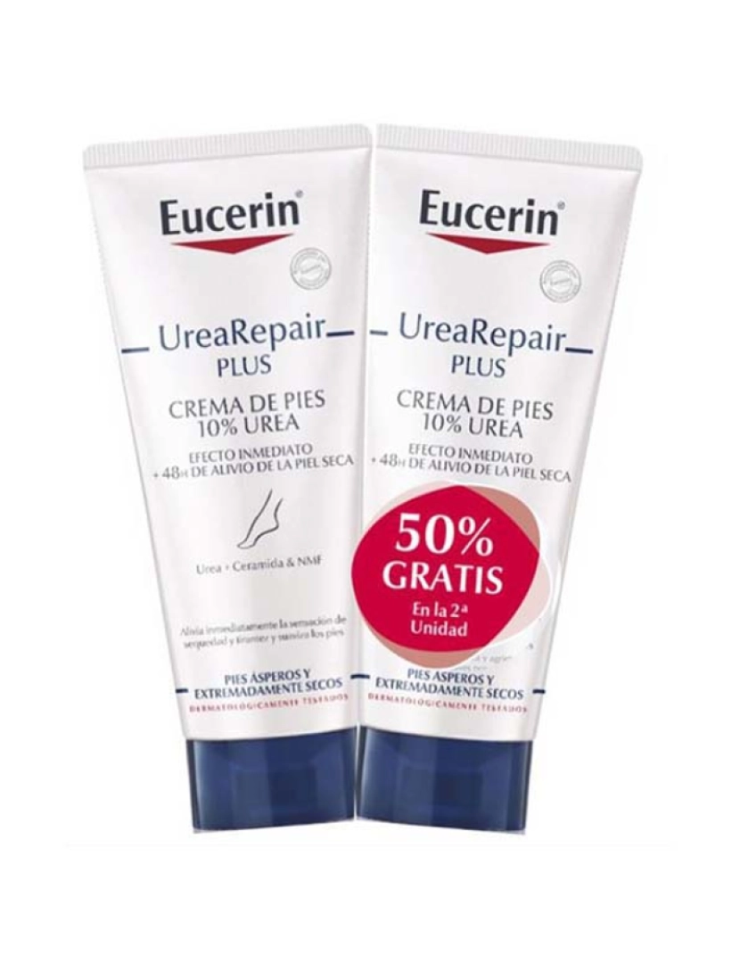 Eucerin - Creme de Pés Urearepair Plus 10% Urea 2 X 100 Ml