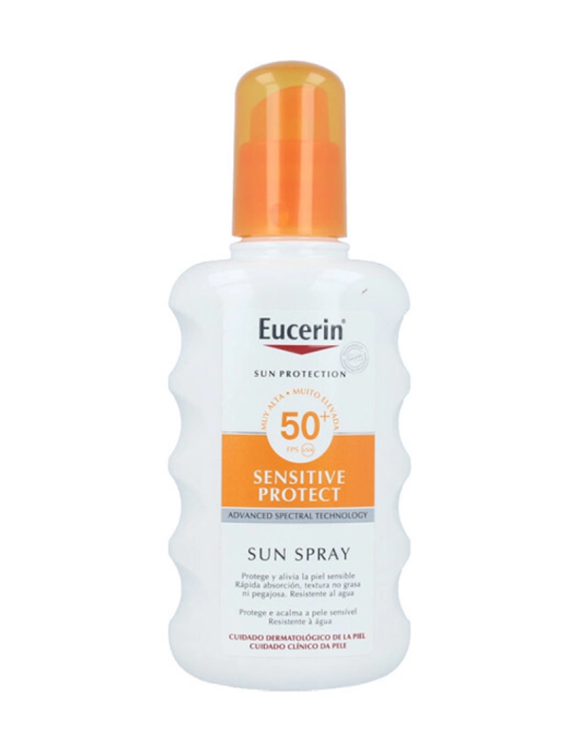 Eucerin - Sensitive Protect Sun Spray Spf50+ 200 Ml