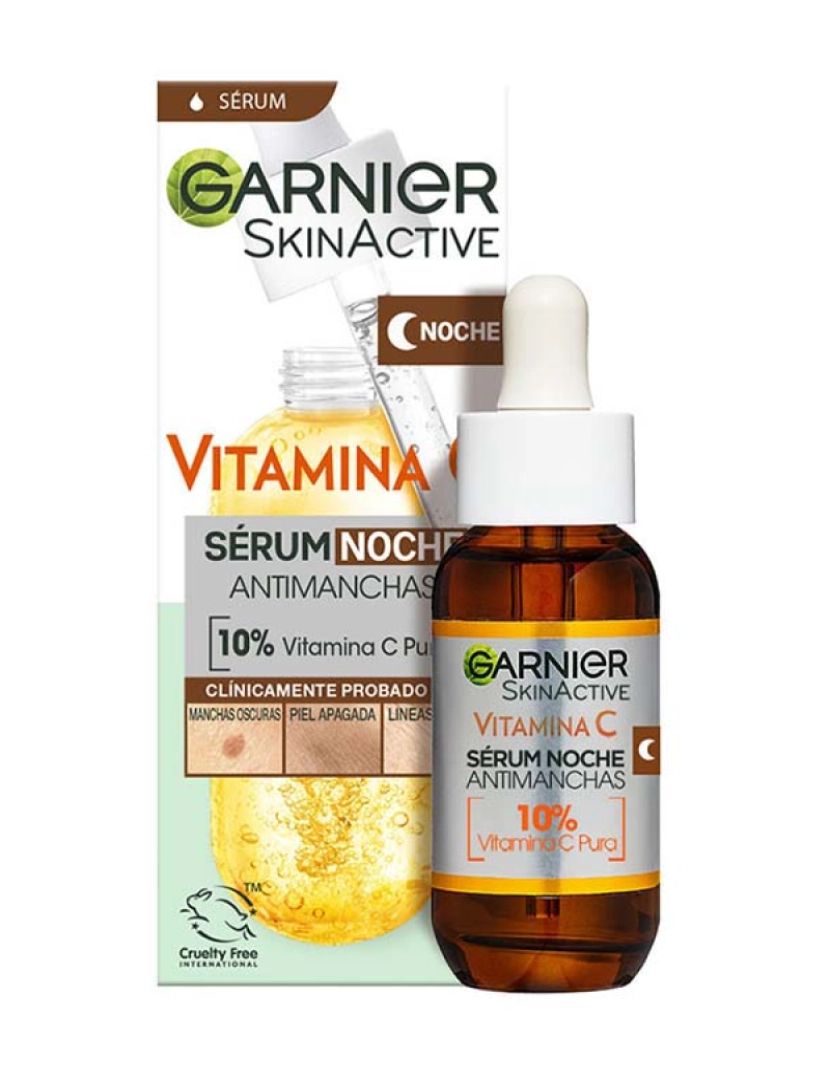 Garnier - Skinactive Vitamin C Anti-Dark Spots Night Serum 30 Ml