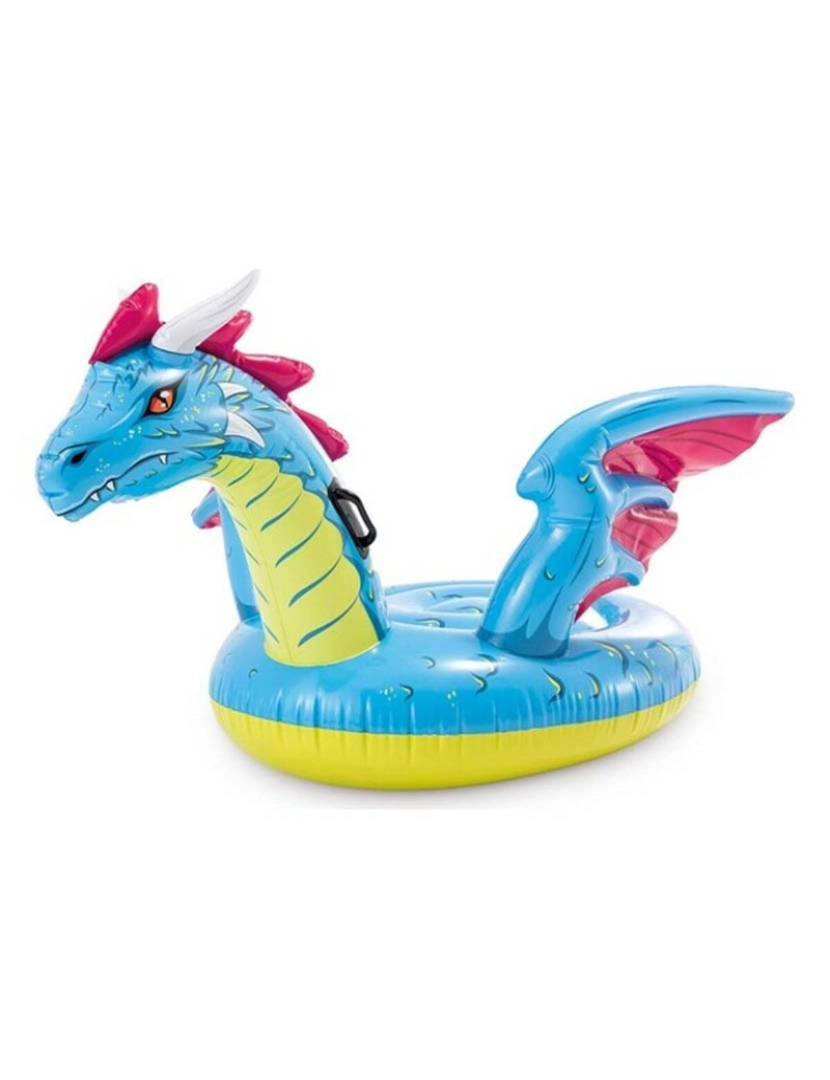 Intex - Figura Insuflável Para Piscina Dragon Azul