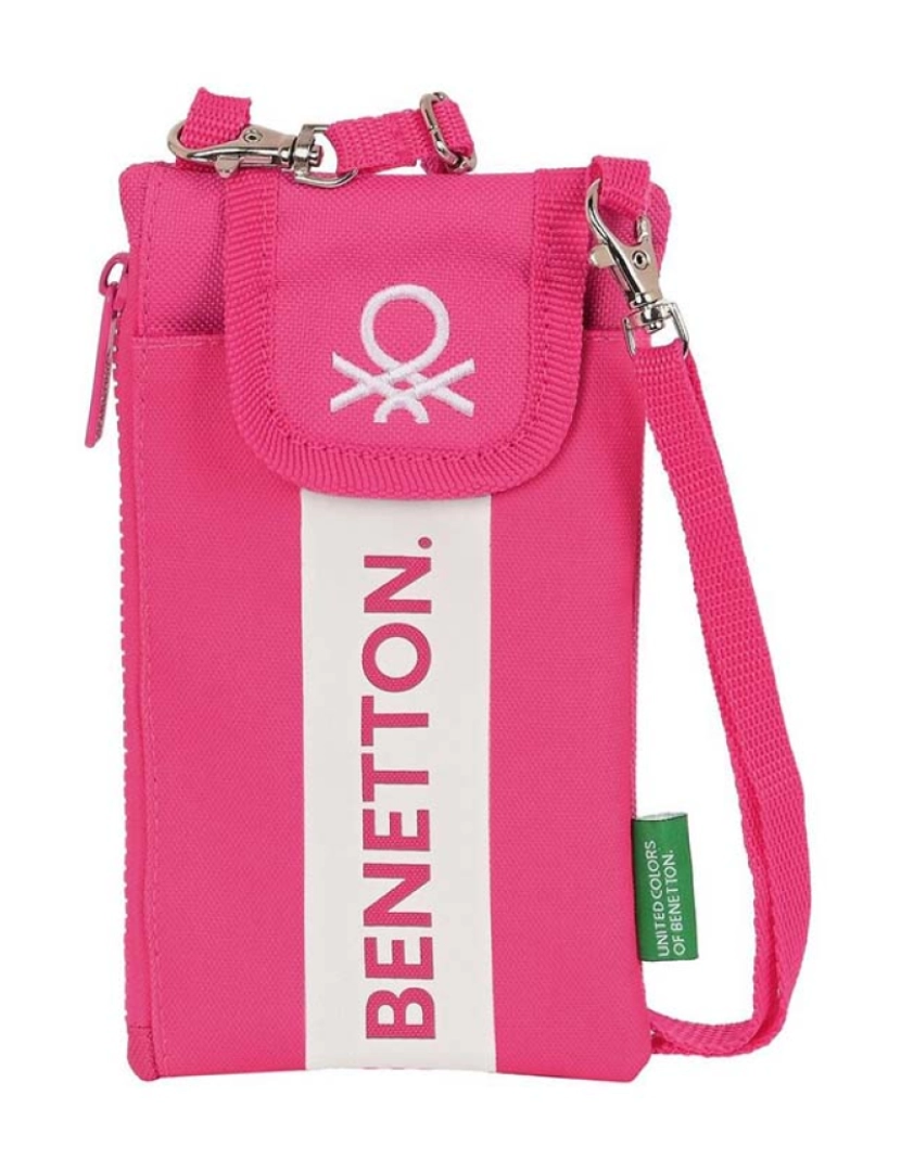 Benetton - Capa Móvel Benetton Raspberry Wallet Fúcsia