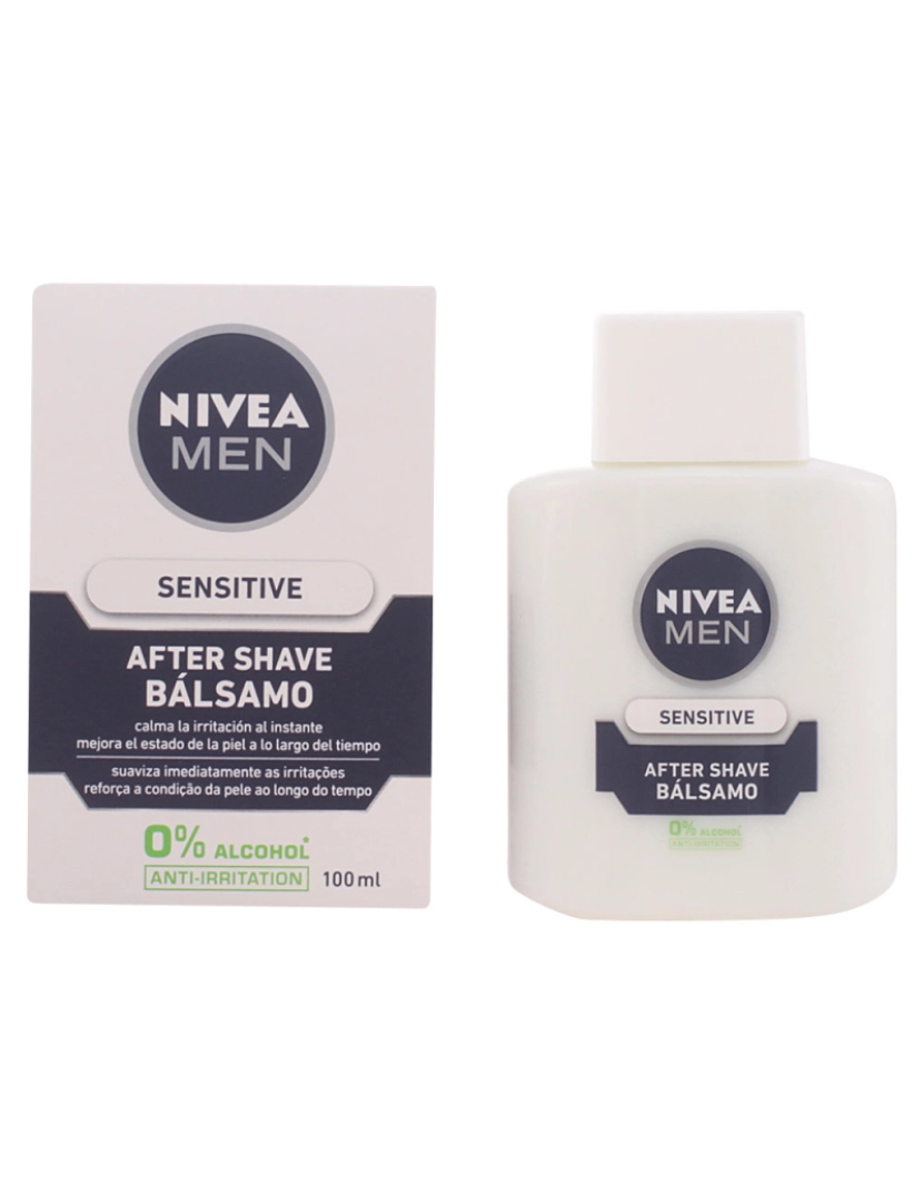 NIVEA - Men Sensitive Pós-barba Balm 0% Alcohol Nivea 100 ml