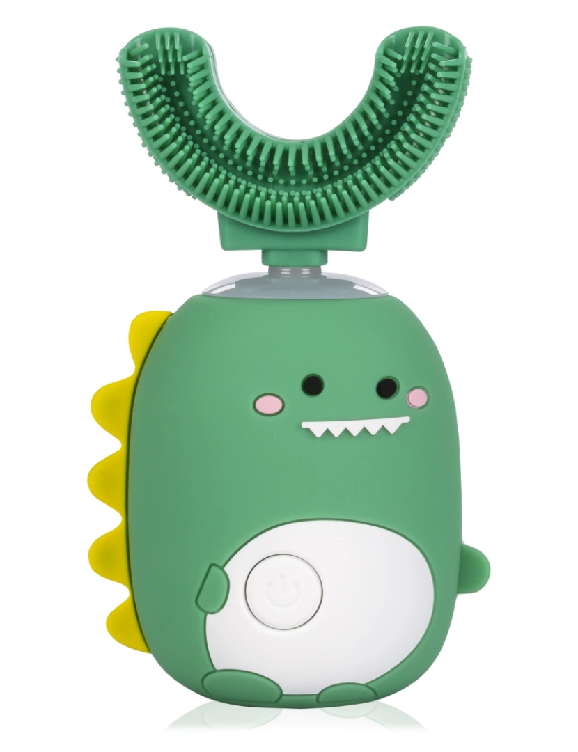 DAM - DAM. ET07 Escova de Dentes Infantil em U Elétrica Sonic. Modos de limpeza, massagem e clareamento.