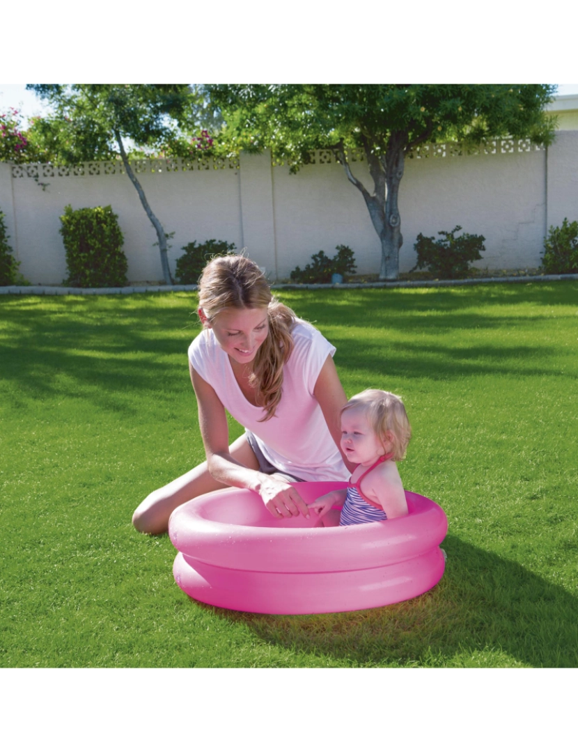 imagem de DAM. Piscina infantil redonda 2 anéis 61x15 cm. cor aleatória2