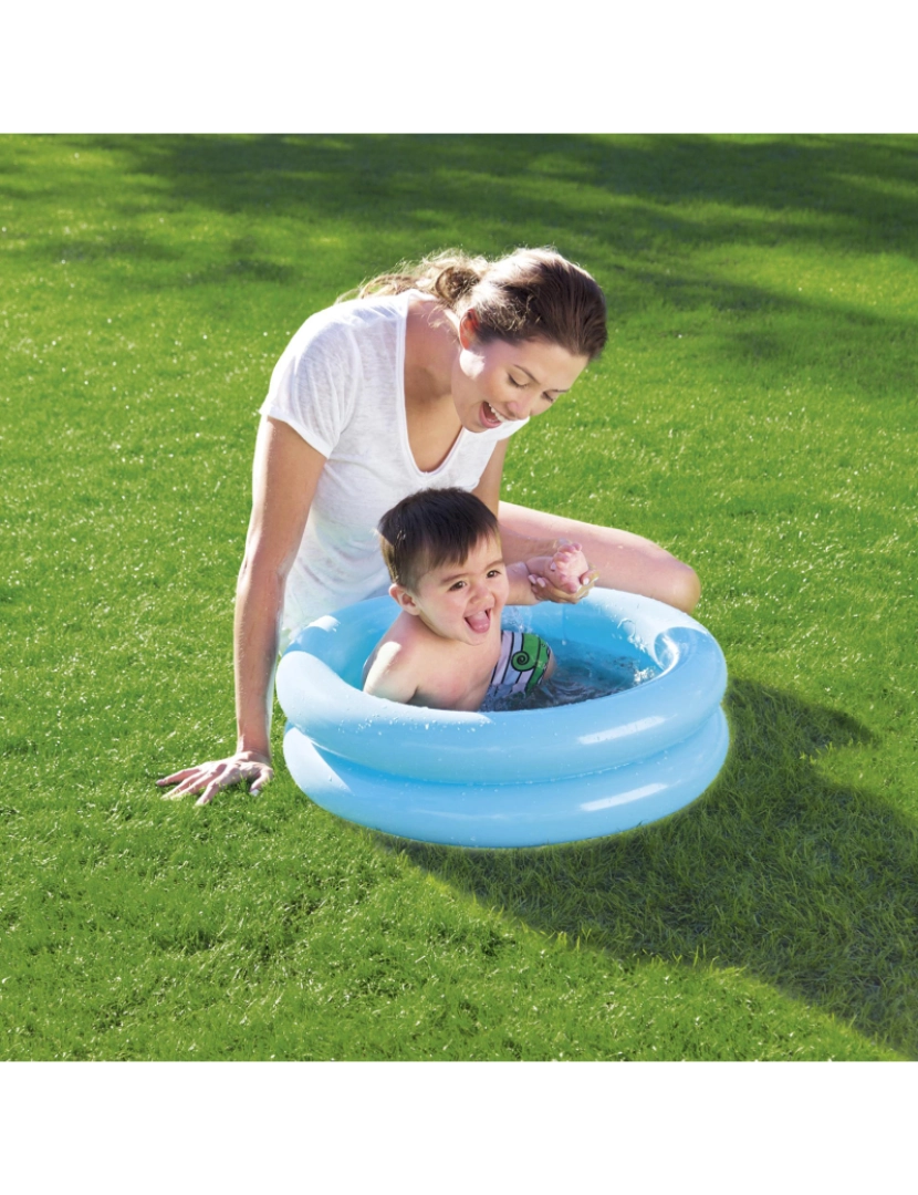 imagem de DAM. Piscina infantil redonda 2 anéis 61x15 cm. cor aleatória4