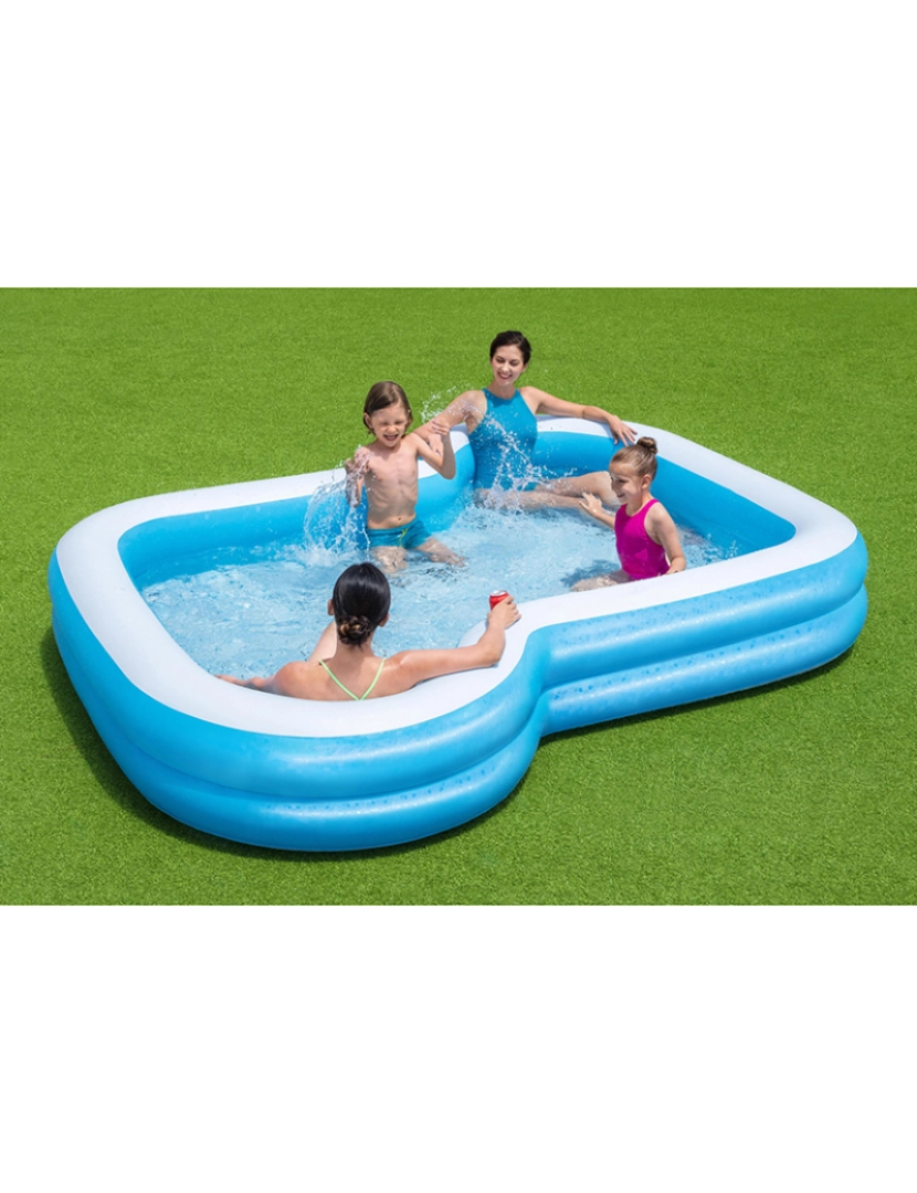 Bestway - Piscina Insuflável para Crianças Bestway Multicolor 305 x 274 x 46 cm