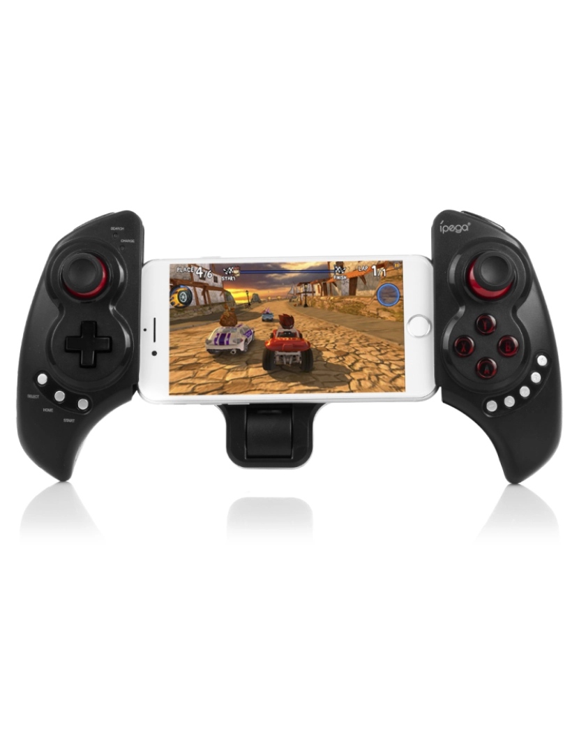 imagem de DAM. Gamepad Bluetooth extensível, com suporte central, para Smartphones, Tablets e PC3