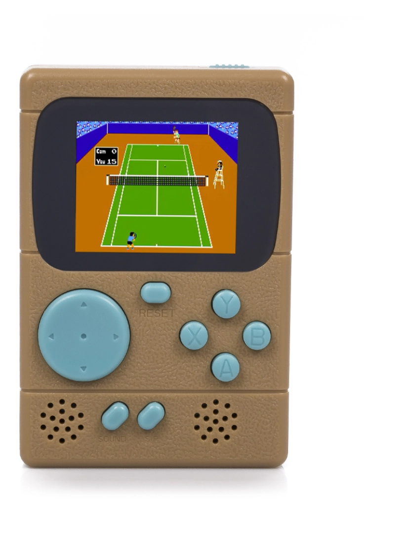 imagem de DAM. Mini console portátil Retro Pocket Player com 198 jogos de 8 bits, tela de 2 polegadas.3