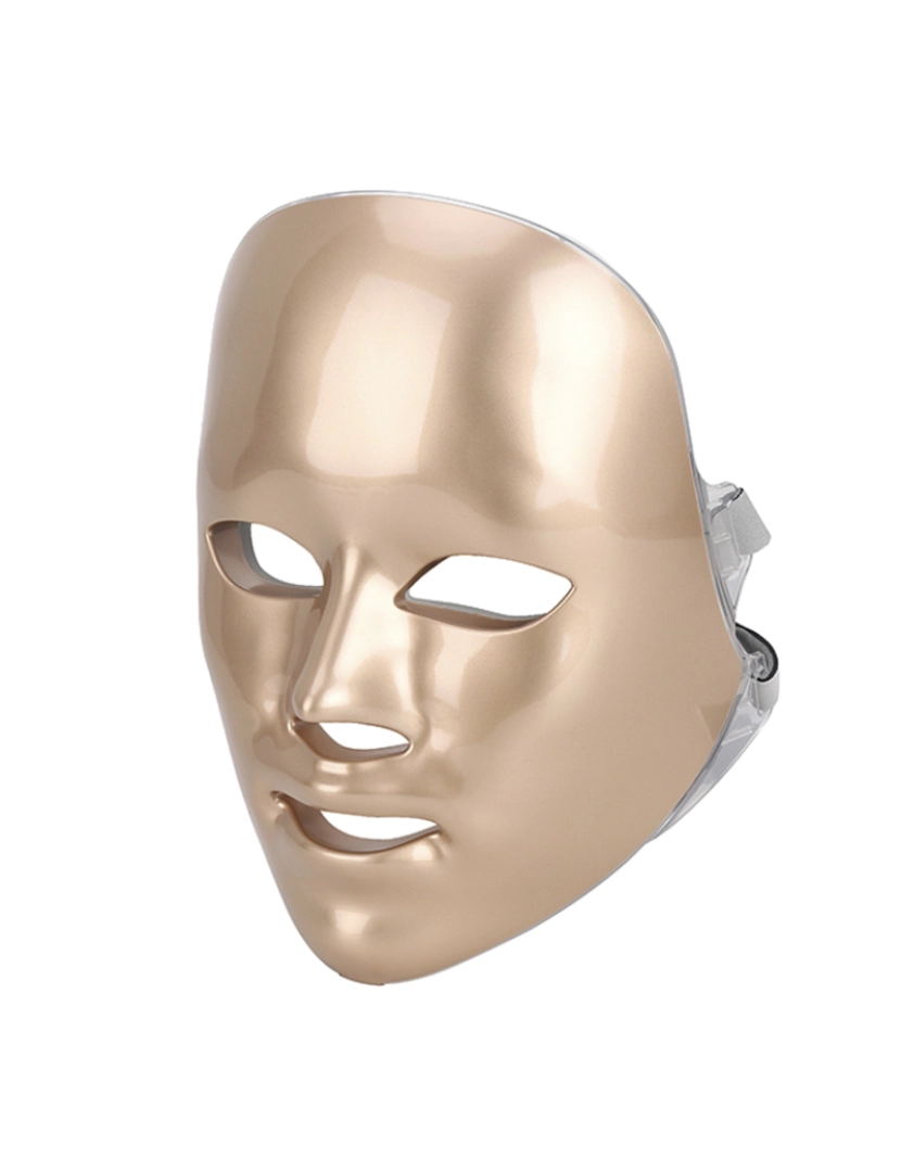 imagem grande de DAM. Máscara LED fotônica de sete cores. Cuidados faciais, anti idade, rejuvenescimento da pele.2
