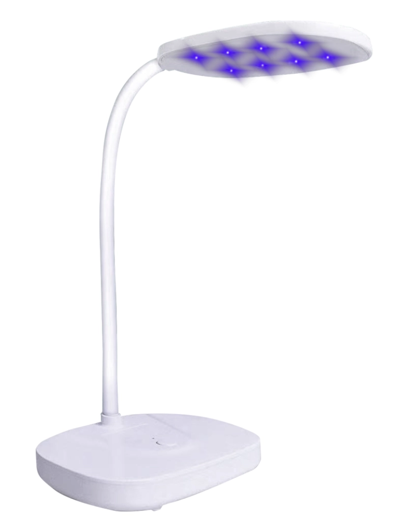 DAM - DAM. Lâmpada Secadora de Unhas UV Ultravioleta K1. Para esmaltes especiais semipermanentes, acrílicos, etc.