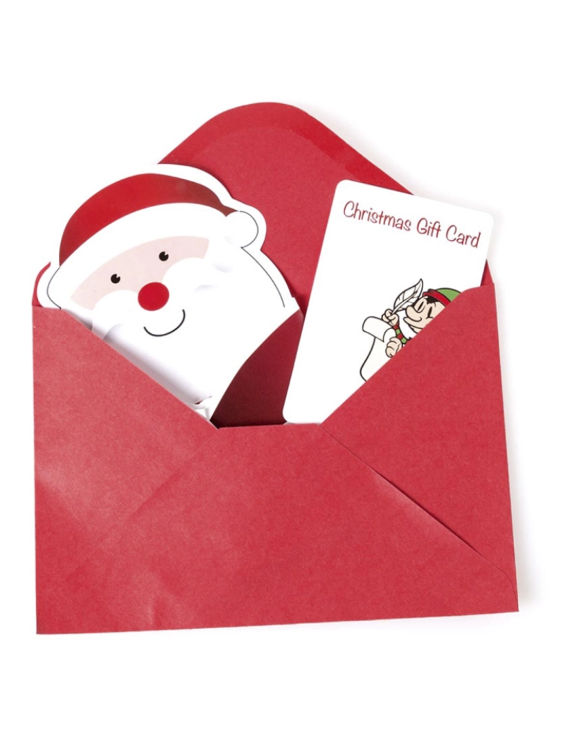 DAM. Desenho de decoração de cartão postal de Natal GOSLAK Figuras de Natal.  - DAM