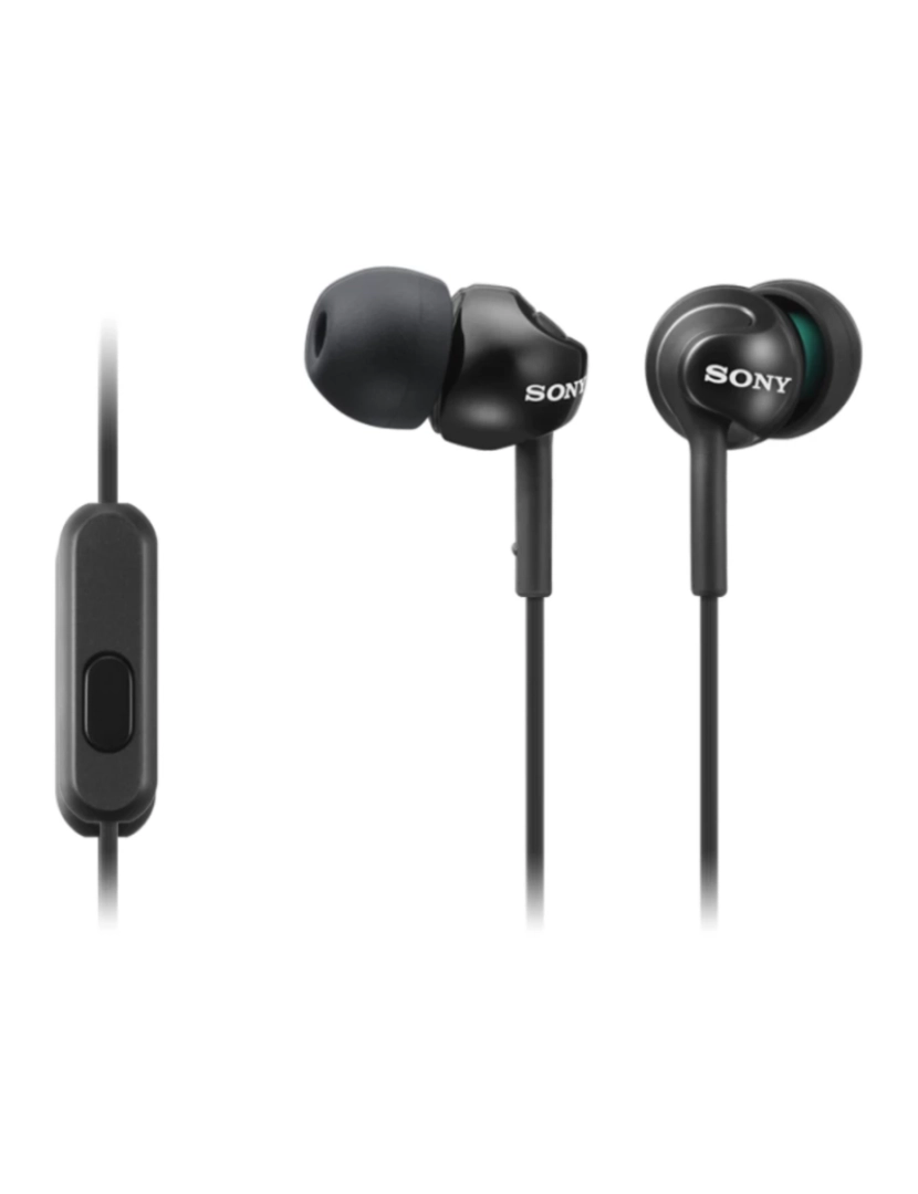 Sony - Auriculares Sony > MDR-EX110AP Auricular com Fios Intra Auditivo Chamadas/música Preto - MDR-EX110APB