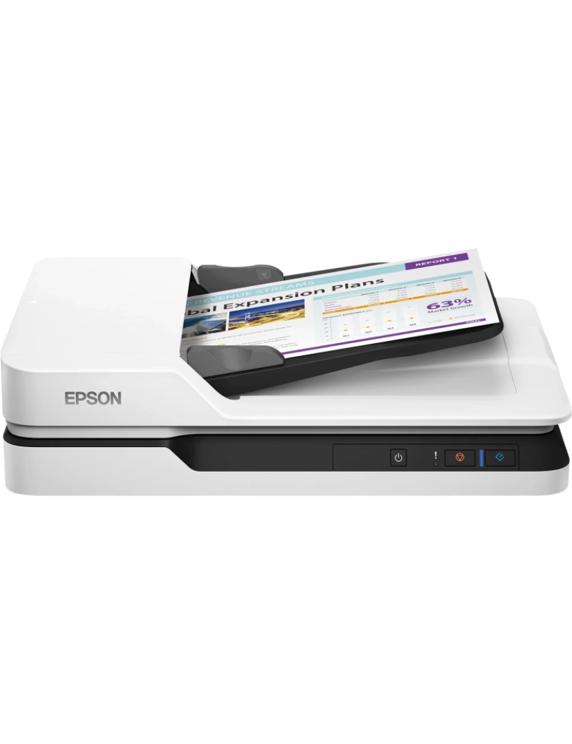 Epson - Scanner Epson > Workforce DS-1630 Flatbed 1200 X 1200 DPI A4 Preto, Branco - B11B239401