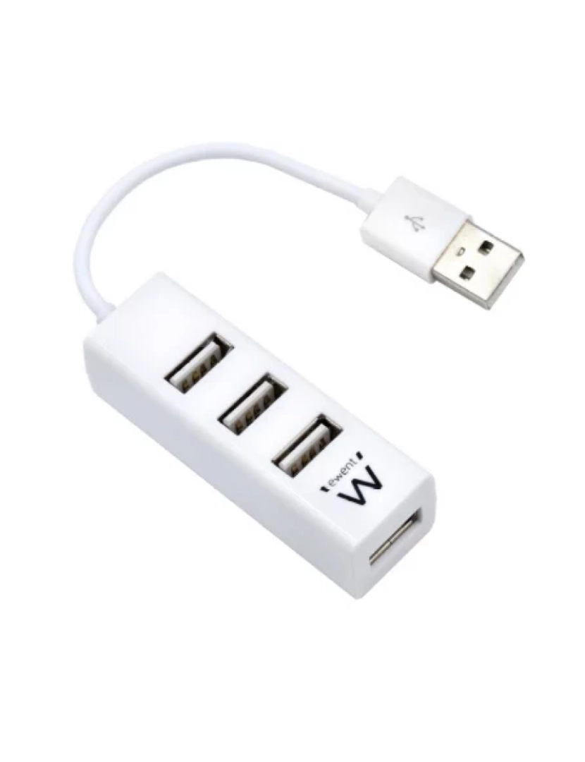 Ewent - HUB USB Ewent > de Interface 2.0 Branco - EW1122