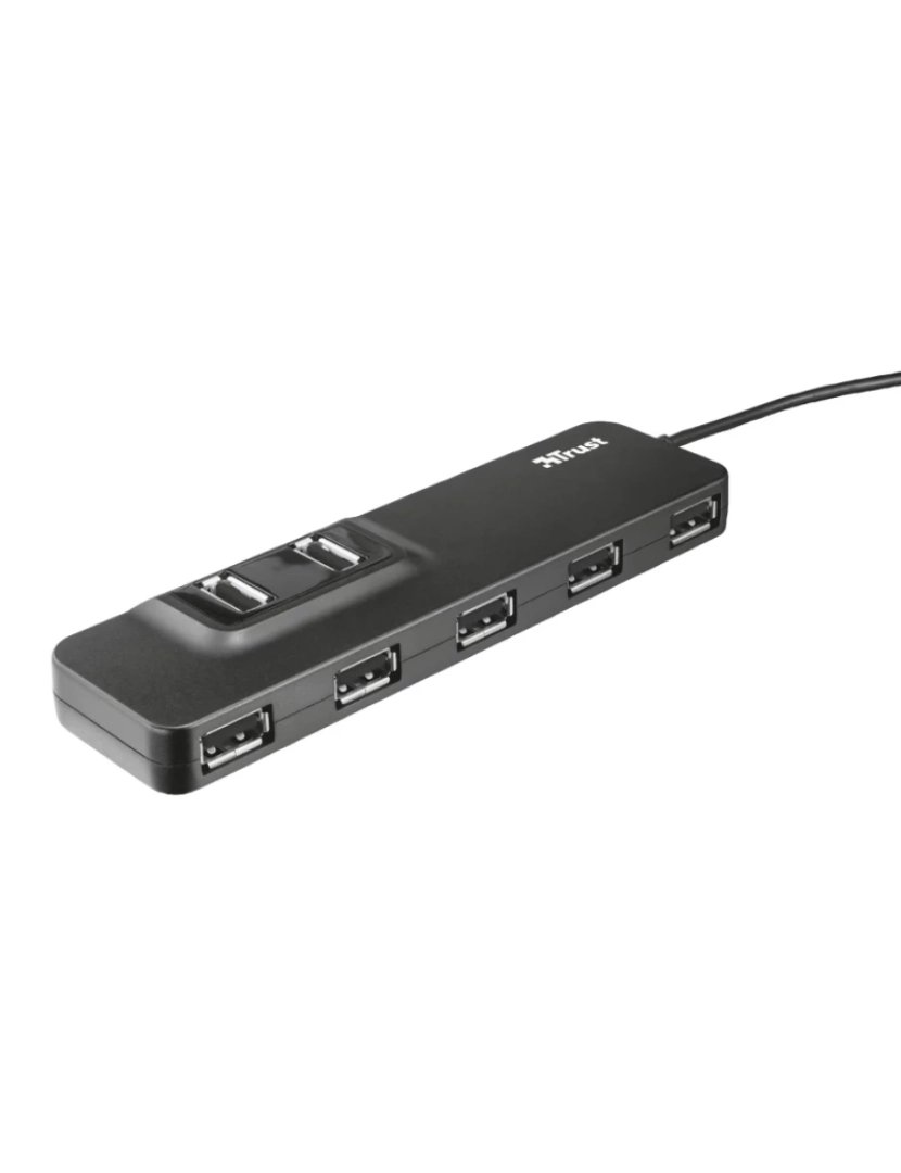 Trust - HUB USB Trust > Oila Preto - 20576