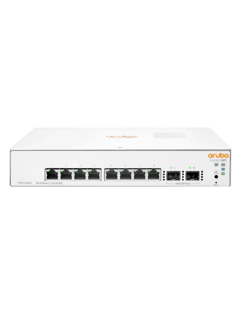 HP - hewlett packard enterprise aruba instant on 1930 gerido l2+ gigabit ethernet (10/100/1000) 1u branco - jl680a