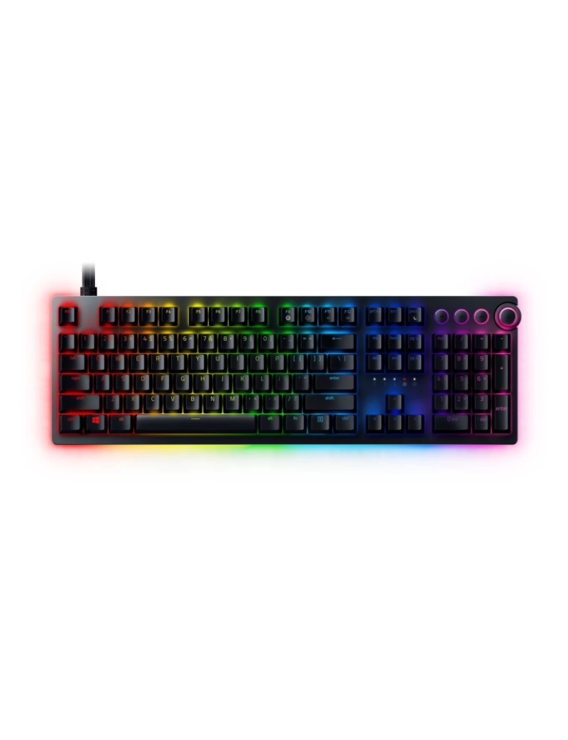 Razer - Teclado Razer > Huntsman V2 Analog USB Qwerty Inglês (estados Unidos) Preto - RZ03-03610100-R3M1