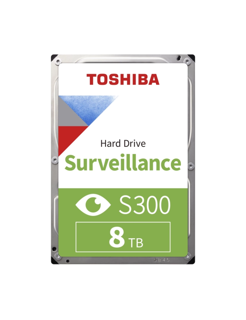 imagem de Drive HDD 3.5P Toshiba > S300 Surveillance 3.5 8000 GB Serial ATA III - HDWT380UZSVA1