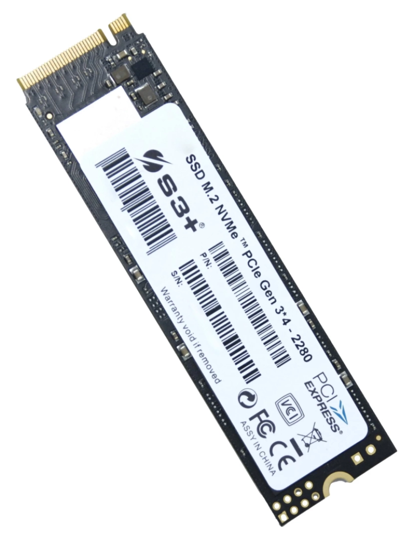 S3PLUS - Drive SSD S3PLUS > S3+ Disco M.2 960 GB PCI Express 3.0 TLC Nvme - S3SSDD960