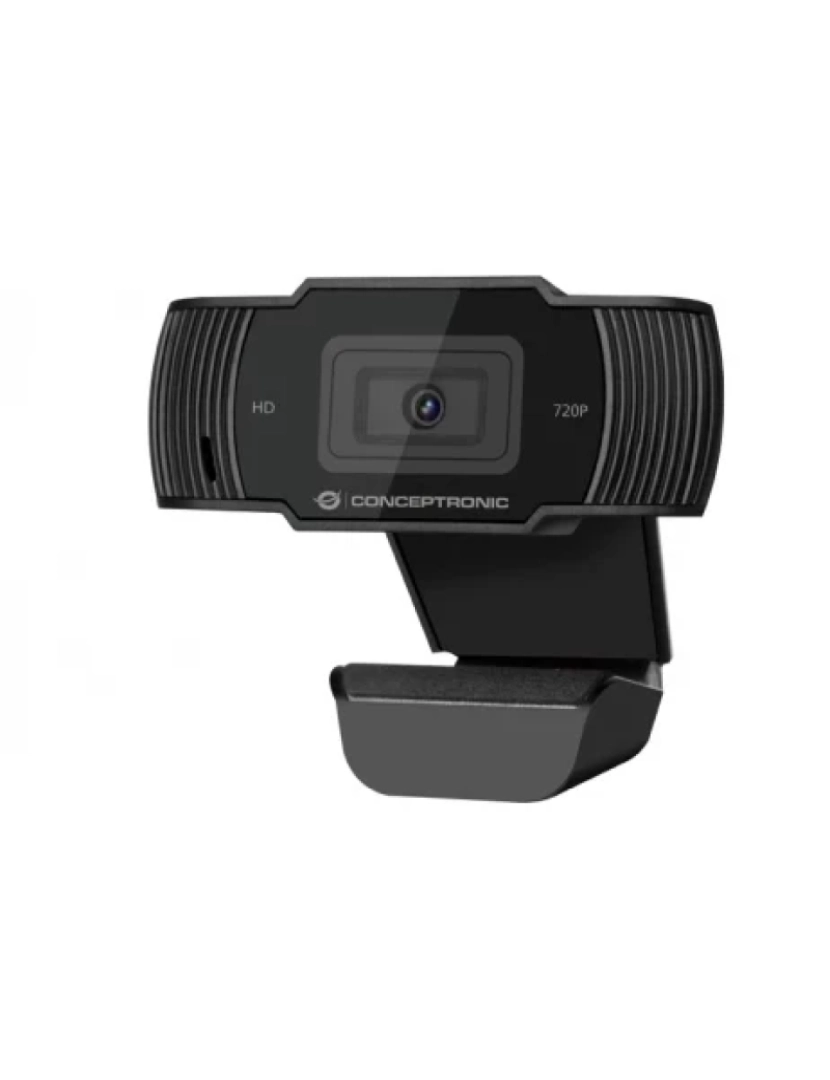 Conceptronic - Webcam Conceptronic > 1280 X 720 Pixels USB 2.0 Preto - AMDIS03B