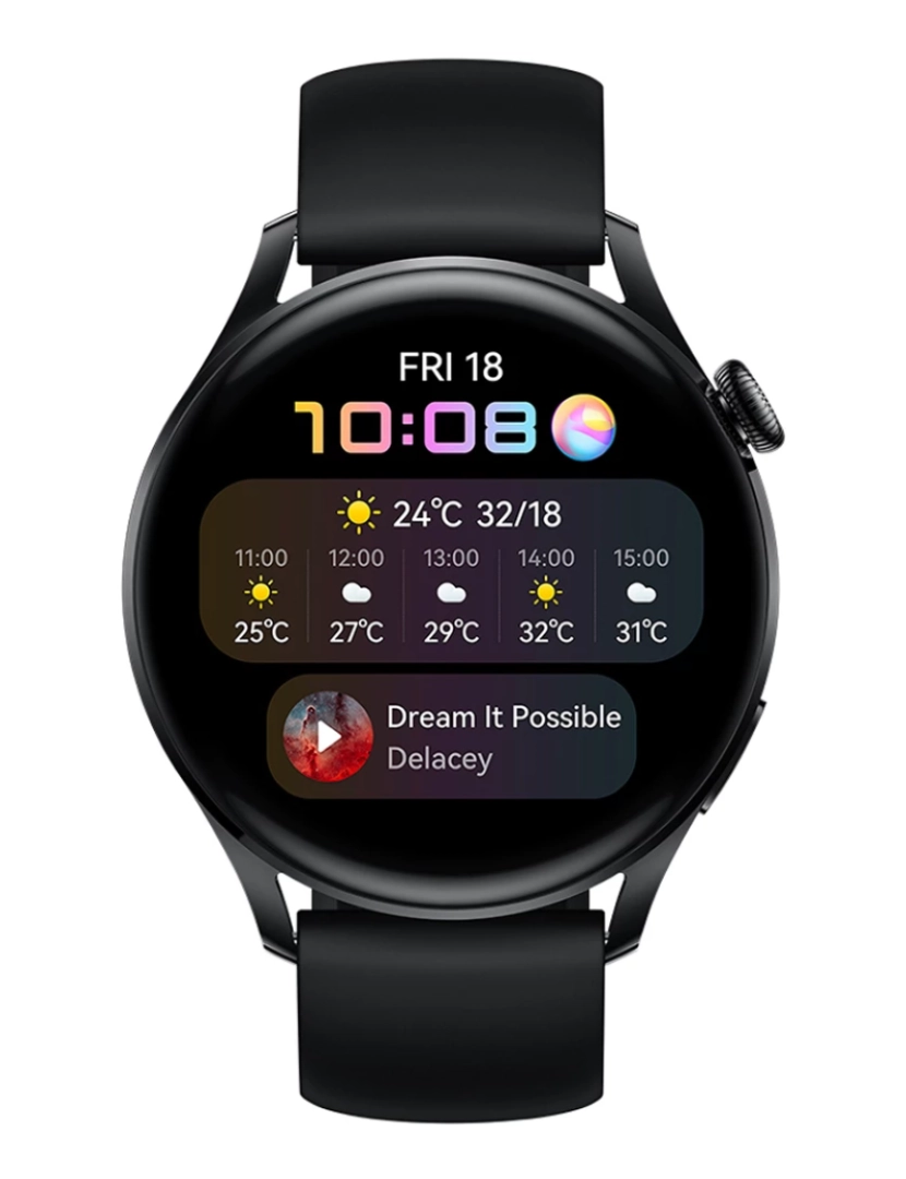 imagem de Smart Watch Huawei > 3 3,63 CM (1.43) Amoled 46 MM Preto GPS - 550268201