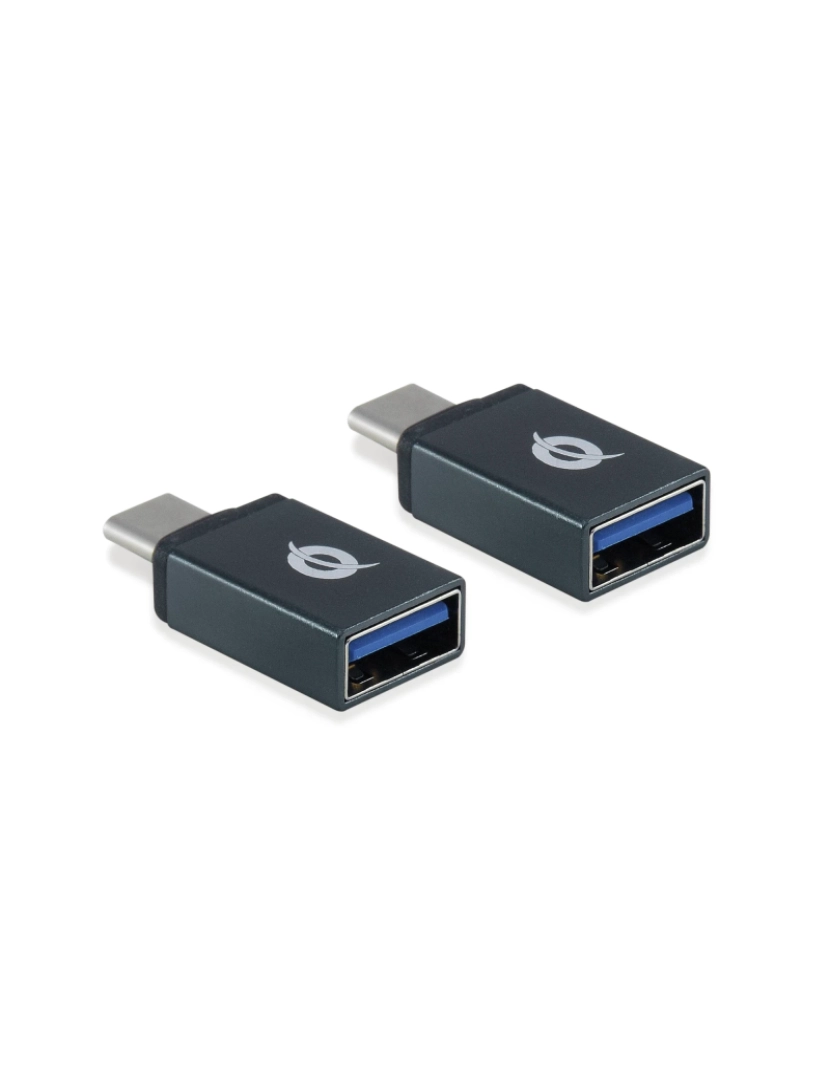 imagem de Adaptador USB Conceptronic > Para Cabos 3.1 GEN 1 TYPE-C 3.1 GEN 1 TYPE-A Preto - DONN03G1