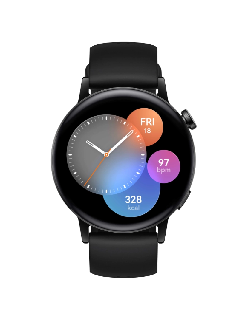 imagem de Smart Watch Huawei > GT 3 3,35 CM (1.32) Amoled 42 MM Preto GPS - 550271521