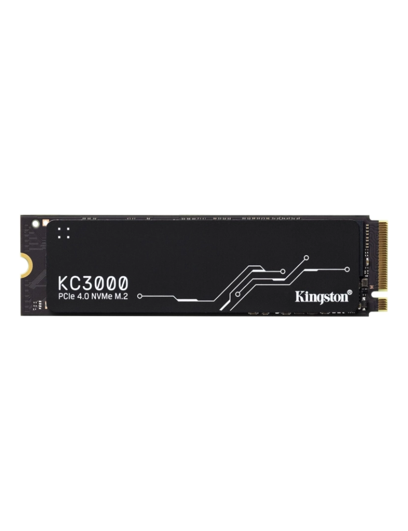 Kingston - Drive SSD Kingston > Technology KC3000 M.2 1024 GB PCI Express 4.0 3D TLC Nvme - SKC3000S/1024G