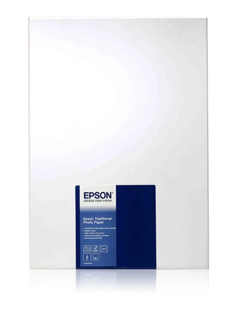 Epson - Papel de Impressão Epson > Traditional Photo Paper, DIN A4, 330G/M², 25 Folhas - C13S045050