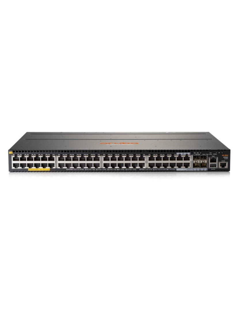 HP - hewlett packard enterprise aruba 2930m 48g poe+ 1-slot gerido l3 gigabit ethernet (10/100/1000) power over ethernet (poe) 1u cinzento - jl322a