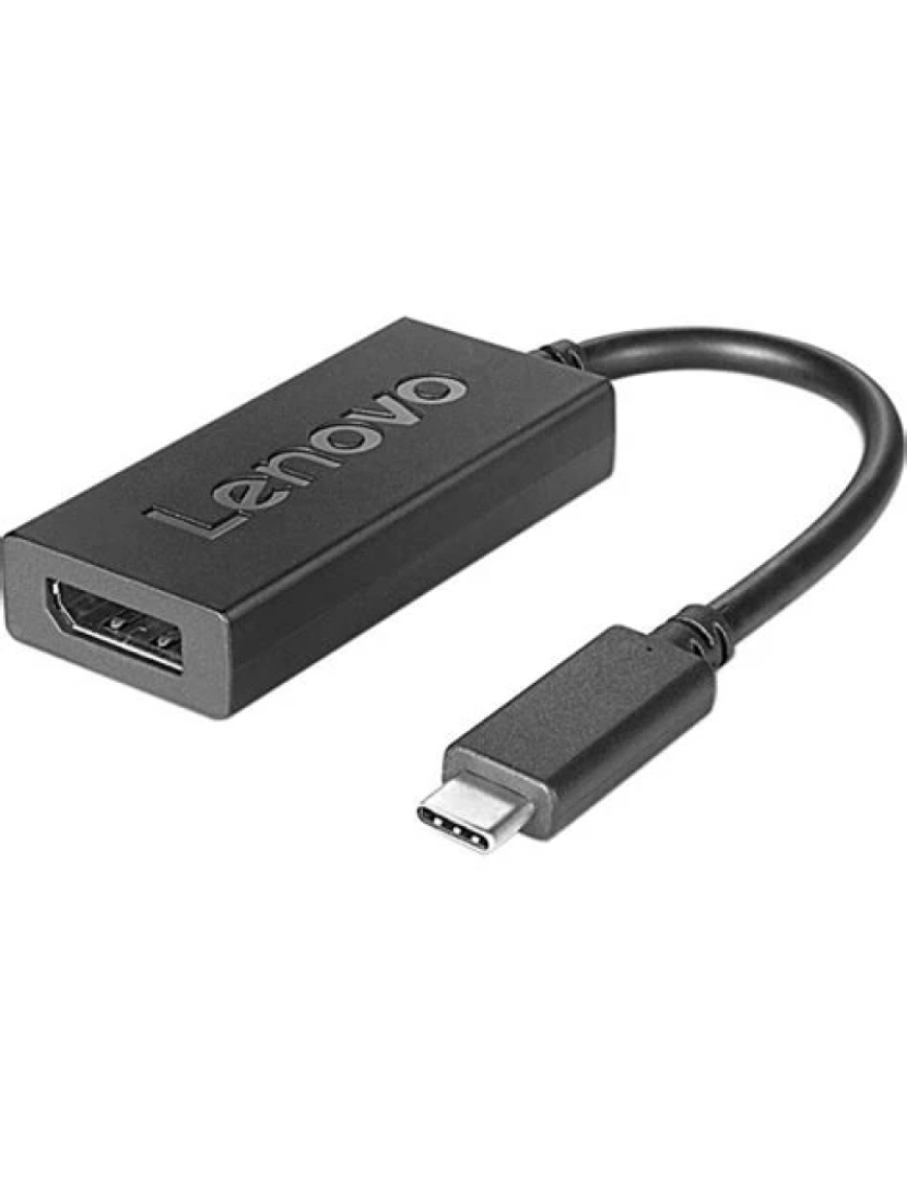 Lenovo - Adaptador Display Port Lenovo > Gráfico USB Preto - 4X90Q93303