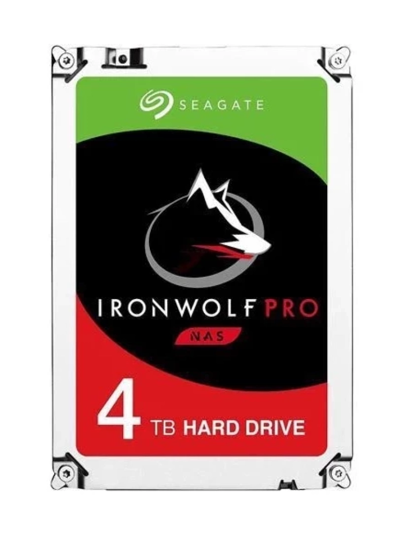 imagem de Drive HDD 3.5P Seagate > Ironwolf PRO Unidade de Disco Rígido 3.5 4000 GB Serial ATA III - ST4000NE0011