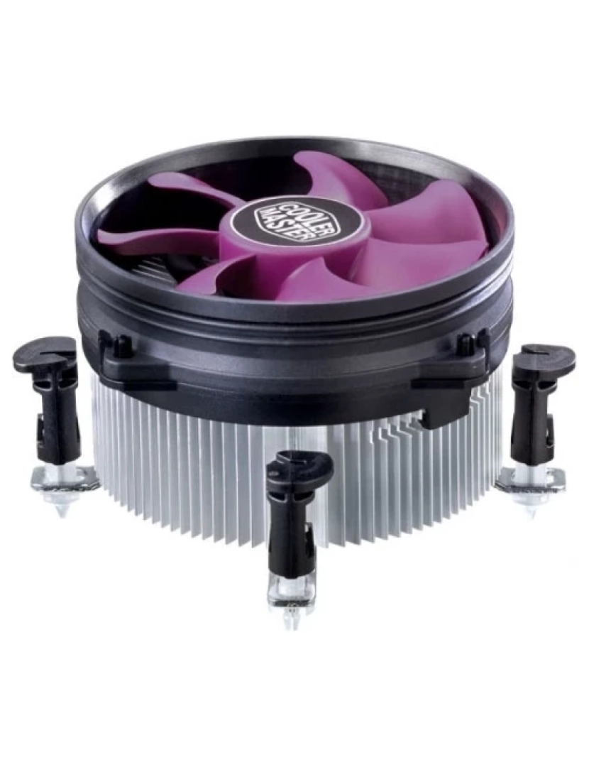 Cooler Master - x dream i117 processador 9,5 cm alumínio, violeta - rr-x117-18fp-r1