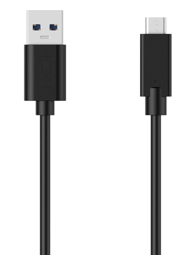 Ewent - Cabo USB Ewent > 3 M 3.2 GEN 1 (3.1 GEN 1) A C Preto - EC1044