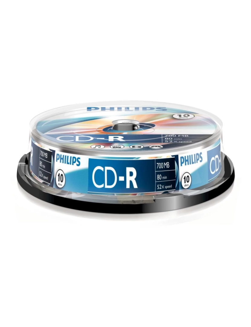 Philips - Disco Óptico Philips > CD-R /00 - CR7D5NB10