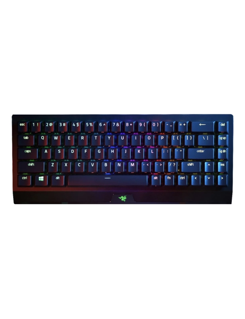 Razer - Teclado Razer > Blackwidow V3 Mini Hyperspeed USB + RF Wireless + Bluetooth Preto - RZ03-03891400-R3M1