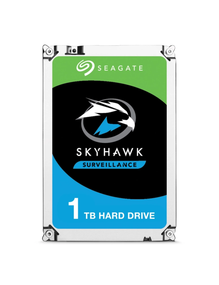 imagem de Drive HDD 3.5P Seagate > Skyhawk Unidade de Disco Rígido 3.5 1000 GB Serial ATA III - ST1000VX0051