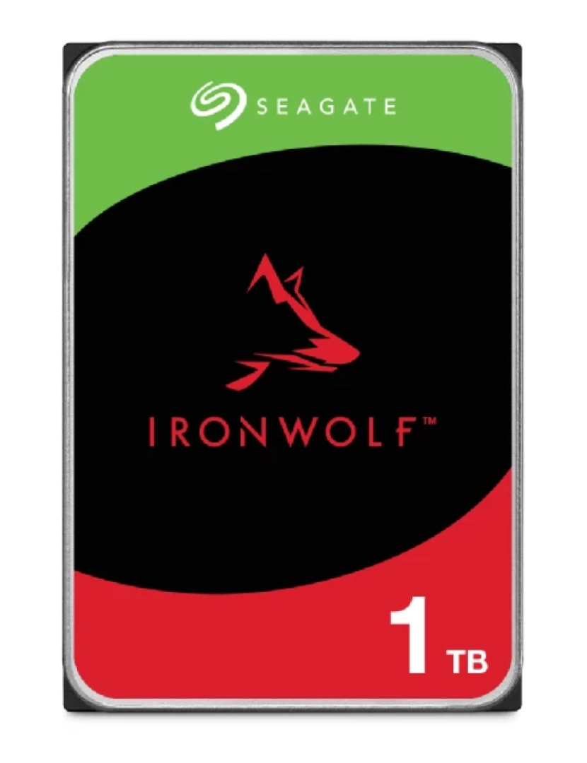 imagem de Drive HDD 3.5P Seagate > Ironwolf SP Unidade de Disco Rígido 3.5 1000 GB Serial ATA III - ST1000VN0021