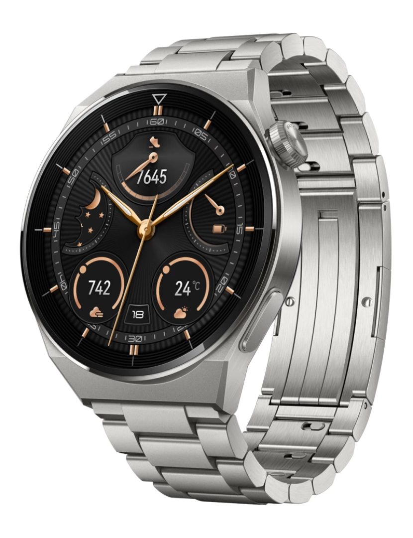 HUAWEI  - Smart Watch Huawei > GT 3 PRO 3,63 CM (1.43) Amoled 46 MM 4G Titânio GPS - 55028834