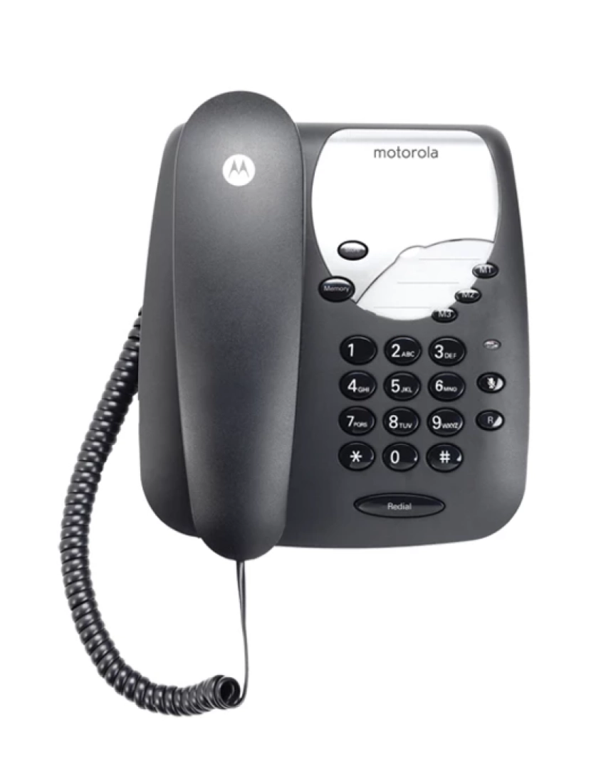 Motorola - Telefone com FIO Motorola > CT1 Analógico Preto - CT1PRETO
