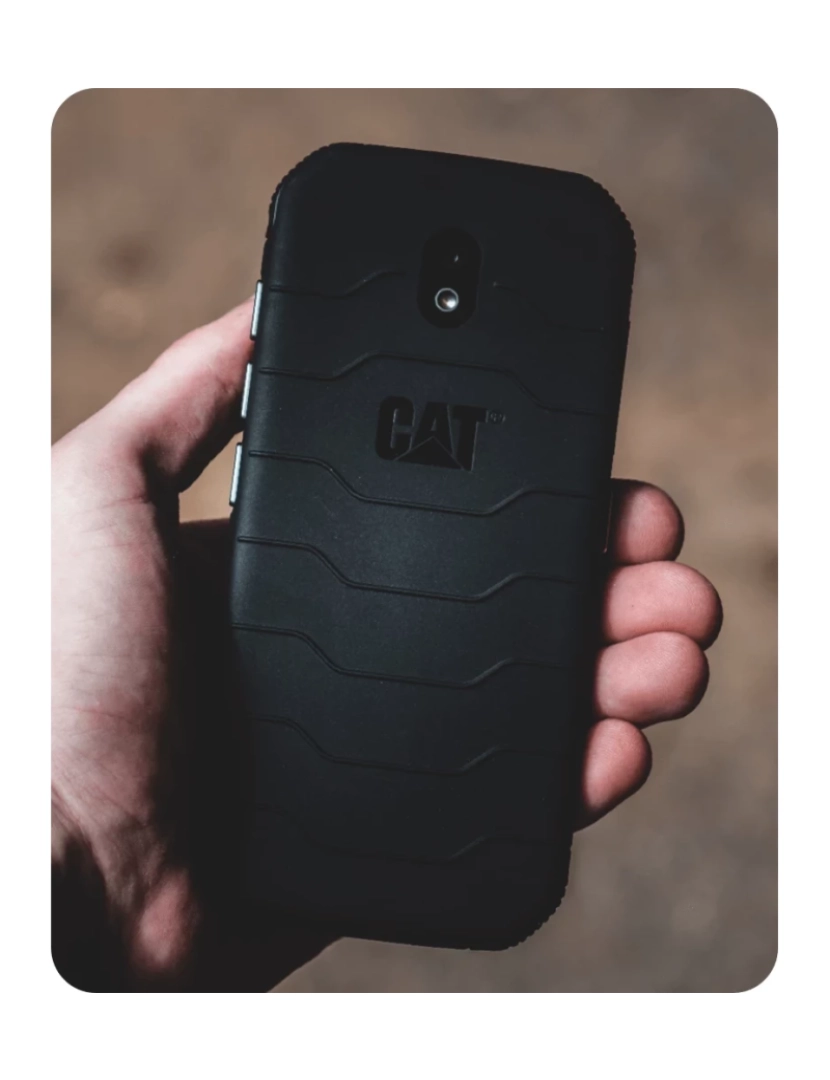 Bullit - CAT S42 H+ 14 cm (5.5") Dual SIM híbrido Android 10.0 4G Micro-USB 3 GB 32 GB 4200 mAh Preto