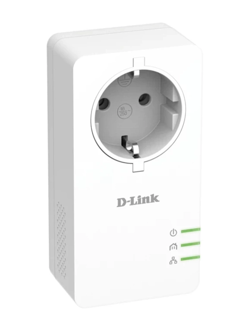 D-Link - Powerline D-LINK > /E Adaptador de Rede 1000 Mbit/s Ethernet LAN Branco 2 Unidade(s) - DHP-P601AV