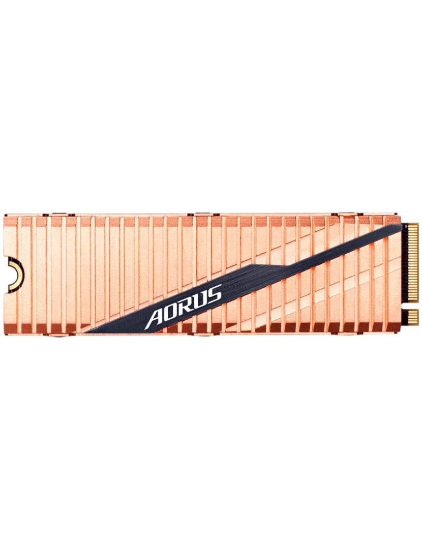 Gigabyte - Drive SSD M.2 Gigabyte > Aorus Nvme GEN4 1000 GB PCI Express 4.0 3D TLC - GP-ASM2NE6100T