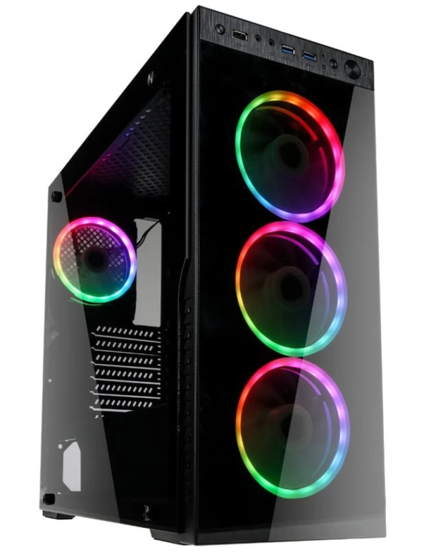 Kolink - Cubierta Para PC Midi Tower Preto - Horizon